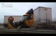 Incredible Close Call With Semi Truck