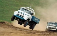 Russian Flying Truck Racing – Offroad Truck Race Russia – Bison Track Show