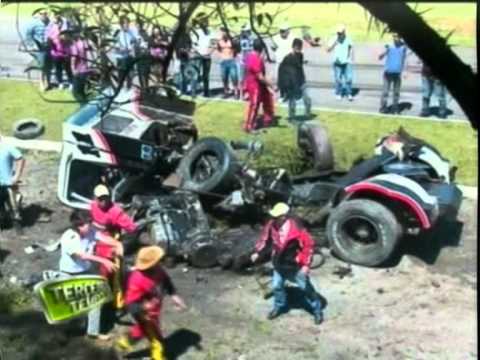 Accident in Formula Truck