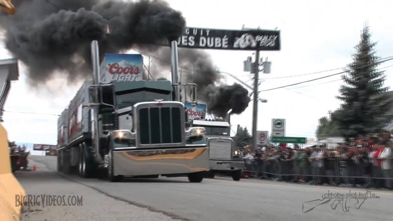 Rodeo du Camion Truck Rodeo Truck Stop Quebec TV