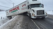 Camion / Tire à Trench – vent fort et remorque vide 12/10/2014